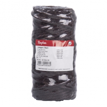 4200405 - 4006166049484 - Rayher - Fil de jute 6 plis Ø 6mm Brun foncé Bobine 35m - 3