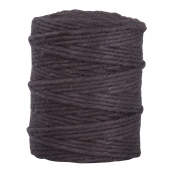 Fil de jute 6 plis Ø 6mm Brun foncé Bobine 120m