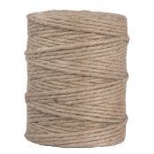 Fil de jute 6 plis Ø 6mm Nature Bobine 120m