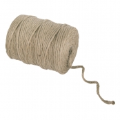 Fil de jute 6 plis Ø 6mm Nature Bobine 120m