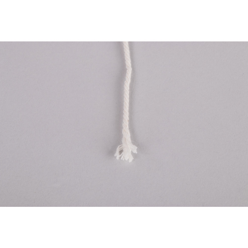 2,5 mm di diametro bobina 260 m Rayher 4400202 fili di cotone bianco 