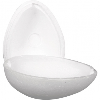 3304000 - 4006166986857 - Rayher - Oeuf en polystyrène 15 cm Creux 2 parties - 2