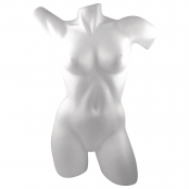 Buste en polystyrène Femme 51x69 cm