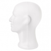 Tête en polystyrène Homme 30,5 cm