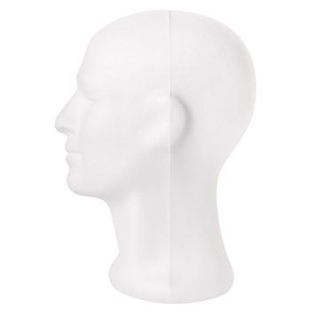3396600 - 4006166197840 - Rayher - Tête en polystyrène Homme 30,5 cm