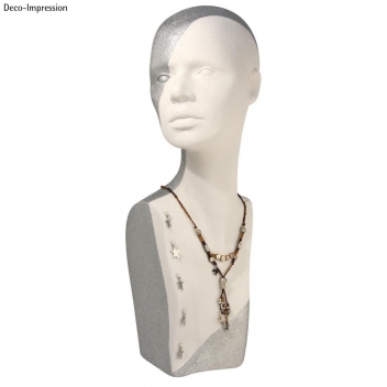 9139600 - 4006166686337 - Rayher - Tête en polystyrène Femme 53 cm
