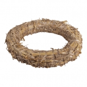 Couronne en paille 25 cm