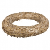 Couronne en paille 35 cm