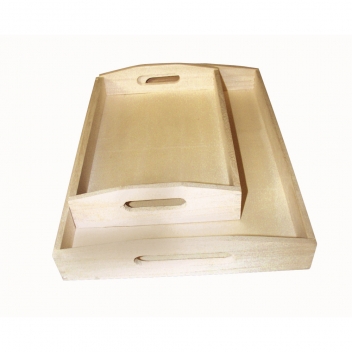 6208400 - 4006166032639 - Rayher - Plateaux en bois 2 pièces - 4
