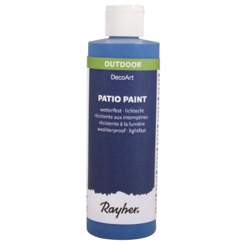 38611374 - 4006166568411 - DecoArt - Peinture pour l'extérieur Patio Paint Bleu azur 236 ml - 2