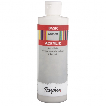 38052102 - 4006166539954 - DecoArt - Peinture acrylique Blanc 236 ml - 2