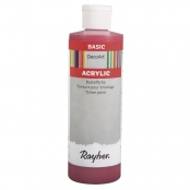 Peinture acrylique Rouge 236 ml