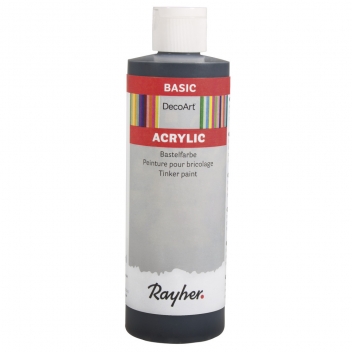 38052576 - 4006166540776 - DecoArt - Peinture acrylique Noir 236 ml - 2