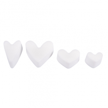 34234000 - 4006166282096 - Rayher - Moule pour savon Coeur 4 pièces
