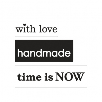 34274000 - 4006166283703 - Rayher - Tampon fond de moule savon Love & Handmade & Time is now - 6