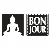 Tampon fond de moule savon Bonjour & Buddha