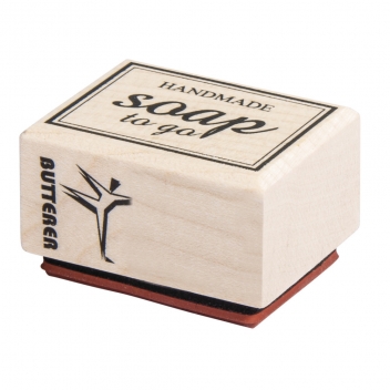 29052000 - 4006166282270 - Rayher - Tampon en bois Handmade Soap to go 3x4cm