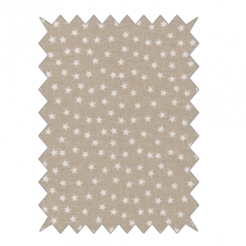 53688508 - 4006166413452 - Rayher - Coupons de tissu en coton à étoile beige 100x70cm