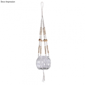 42008000 - 4006166282805 - Rayher - Kit perle bois et fil pour macramé Coloré - 2