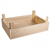 Caisse en bois 28 cm