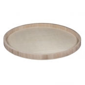 Plateau en bois rond 40 cm