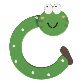 62741000 - 4006166479359 - Rayher - Alphabet en bois pour prénom d\'enfant 5 cm Lettre C