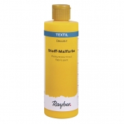 Peinture pour tissu Jaune 236ml