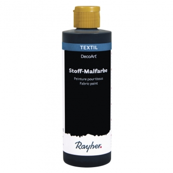 38951576 - 4006166268816 - DecoArt - Peinture pour tissu Noir 236ml - 2