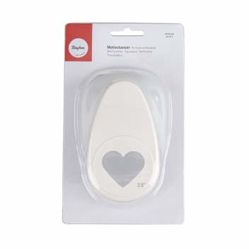 69098000 - 4006166474675 - Rayher - Perforatrice à levier Coeur 6,3 cm