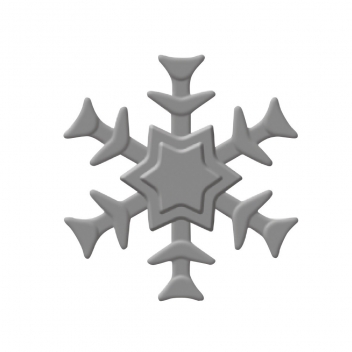 69127000 - 4006166409790 - Rayher - Perforatrice à embosser empreinte relief Flocon de neige