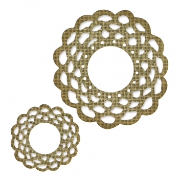 57774000 - 0841182072542 - Sizzix - Matrice découpe (Die) Sizzlits Sizzix Napperon