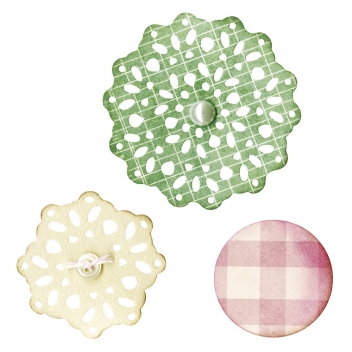 58052000 - 0841182075413 - Sizzix - Matrice découpe & embossage (Die) Thinlits Sizzix Dentelle
