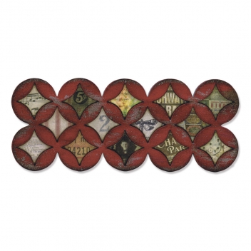 58587000 - 0841182082077 - Sizzix - Matrice découpe (Die) On the Edge Sizzix Courtyard - 2