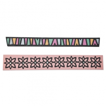59620000 - 0841182097514 - Sizzix - Matrice découpe & embossage (Die) Thinlits Sizzix Bordure 1