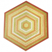 Matrice découpe (Die) Framelits Plus Sizzix Hexagon 15 pièces