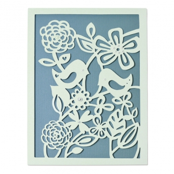 59686000 - 0841182098290 - Sizzix - Matrice découpe & embossage (Die) Thinlits Sizzix Love 2