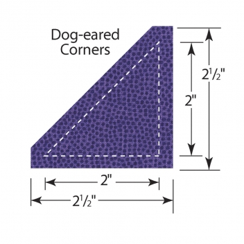 59885000 - 0841182086983 - Sizzix - Matrice découpe (Die) Bigz Sizzix Half Square Triangles 1