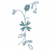 Matrice découpe & embossage (Die) Thinlits Sizzix Blossom
