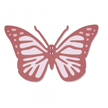 60208000 - 0630454224662 - Sizzix - Matrice découpe & embossage (Die) Thinlits Sizzix Papillon 4