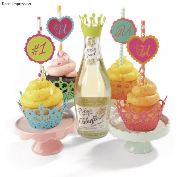 60367000 - 0841182099853 - Sizzix - Matrice découpe & embossage (Die) Thinlits Sizzix Cupcake