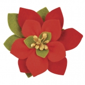 Matrice découpe (Die) Bigz Sizzix Fleur Poinsettia