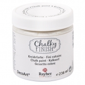 Peinture craie Chalky Pour Matériau poreux 236 ml Blanc