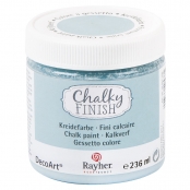 Peinture craie Chalky Pour Matériau poreux 236 ml Bleu gris