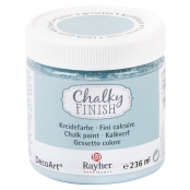 Peinture craie Chalky Pour Matériau poreux 236 ml Bleu gris
