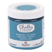 Peinture craie Chalky Pour Matériau poreux 236 ml Bleu lagon