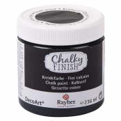 Peinture craie Chalky Pour Matériau poreux 236 ml Bois d'ébène