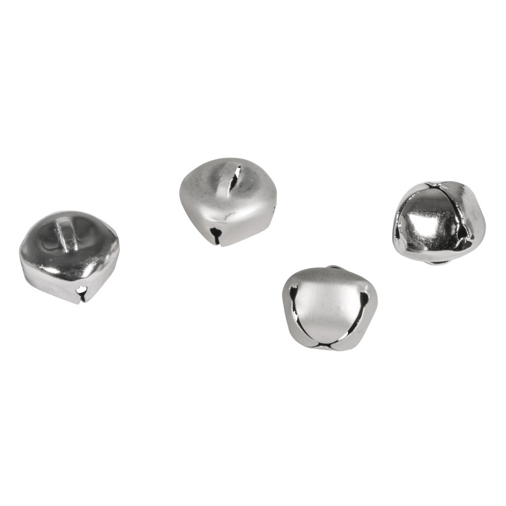 Grelot / Clochettes en métal argenté ø1,5cm assortis (x27) Rayher 25099606