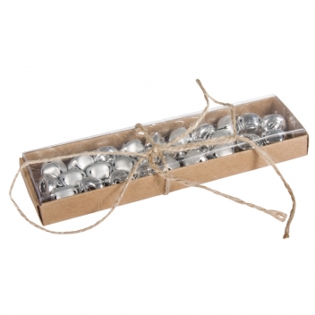 25099606 - 4006166247064 - Rayher - Grelot / Clochettes en métal argenté ø1,5cm assortis (x27)