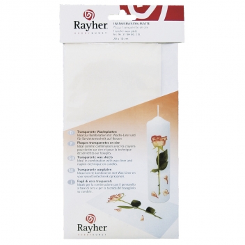 3110400 - 4006166017599 - Rayher - Plaque de transfert en cire 20 x 10 cm - 2