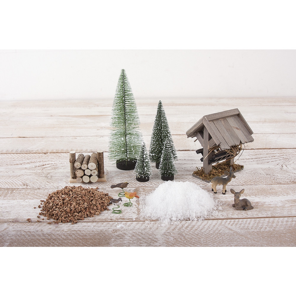 Kit Jardin miniature Rêve d'hiver - Rayher référence 46137000